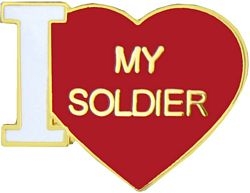 U.S. Army "I Love My Soldier" Hat or Lapel Pin