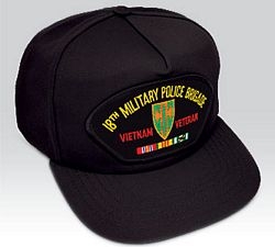 US Army MP Military Police 18th Brigade Vietnam Veteran Ball Cap