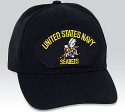 US Navy Seabees Low Profile Ball Cap