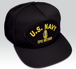 US Navy E-7 Chief Petty Officer (CPO) Retired Ball Cap