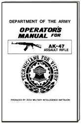 U.S. Army AK-47 Operator's Manual
