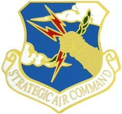 U.S. Air Force Strategic Air Command Beret Badge (1 1/2")