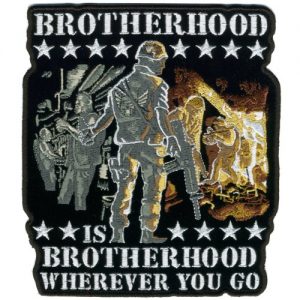 Brother Is Brotherhood Everywhere Back Patch (10")