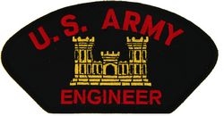 U.S. Army Engineer Patch (Large)